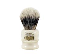 Simpson CH1 Chubby super Badger colour blanco y negro afeitado cepillo by Simpson