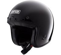 Simpson Chopper Solid Casco Jet, negro, Talla XXL (63)