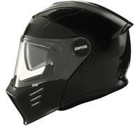 Simpson Darksome Solid Casco de moto, negro, tamaño 2XL para Hombres