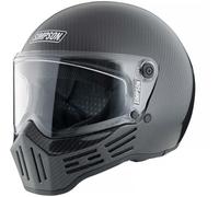 Simpson M30 Carbon Casco de moto, tamaño M para Hombres