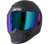 Simpson Speed Solid, casco integral M male Negro Mate