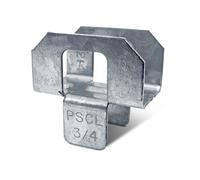 Simpson Strong-Tie PSCL 3/4-R50 PSCL Clip de revestimiento de panel de calibre 20 para 3/4 pulg. Madera contrachapada (50 unidades)
