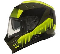 Simpson Venom Army Casco de moto, negro-amarillo, tamaño M para Hombres