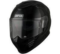 Simpson Venom Solid 06 Casco, negro, Talla L (60)