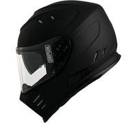 Simpson Venom Solid, casco integral 3XL male Negro Mate