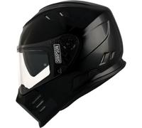 Simpson Venom Solid, casco integral XXL male Negro