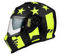 Simpson Venom Subdued Casco, negro-amarillo, tamaño XS para Hombres