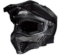 Simpson Xcursion Bandit Carbon, casco de aventura S female Carbono