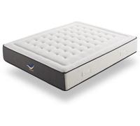 Simpur Low Cost, Colchón Sport Visco, Espumación HR de Alta Densidad, Firmeza 8/10, 13 Zonas de Confort y Soporte Ergonómico, Multicapa, Altura 30 cm, 200x200 cm