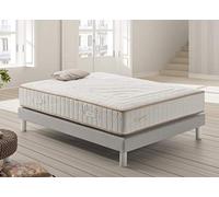Simpur, Colchón Elegance, Muelles Ensacados, Espuma Viscoelástica, Alta Densidad, Firmeza Media/Alta, Multizona de Confort, Independencia de Lechos, Ortopédico, Altura +/- 30cm, 135x190 cm