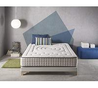 Simpur, Colchón Imperial Cashmere, Firmeza 8/10, 11 Zonas de Confort, Revestimiento Cashmere, Gran Confort, Ortopédico, Independencia de Lechos, Altura 25 cm, 140x200 cm