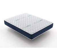 Simpur, Colchón Real Confort, Reversible, Firmeza 7,5/10, Doble Cara Invierno/Verano, Sistema Visco Soft Adaptable, Multicapas, 9 Zonas de Descanso, Altura +/- 25 cm, 90x190 cm
