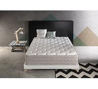 Simpur, Colchón Visco Crystal Royalty, 180x200 cm,Altura +- 30 cm, 11 Zonas de Confort, Firmeza 8,5/10