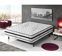 Simpur, Colchón Viscoelástico Anti Stress, 135x190 cm, Altura +-19 cm, Tejido 3D Airfresh, Firmeza 7/10