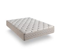 Simpur Low Cost Colchón Crystal Royalty visco 90x190x30 cm, Media-Alta | Firmeza media-alta: acogida suave y apoyo estable. 11 zonas de confort. Transpirable. Materiales hipoalergénicos.