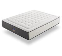 Simpur Low Cost Colchón Premium Hybrid muelles 150x200x30 cm, Media-Alta | Firmeza media-alta: acogida suave y apoyo estable. Independencia de lechos. Transpirable. Materiales hipoalergénicos.