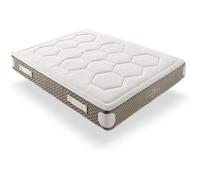 SIMPUR LOW COST: Colchón Royal Madeira - Equilibrio Entre firmeza y suavidad - Muelles Ensacados adaptables y Visco Foam HR - 25 cm Grosor - Absorbe eficazmente Todo Movimiento colchones 135x190