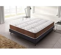 Simpur Low Cost, Colchón Visco Ergo, Doble Cara Reversible, Espuma HR ViscoSoft de Alta Densidad, 7 Zonas de Descanso, Independencia de Lechos, Sistema Triple Capa, Altura +/- 19 cm, 140x190 cm