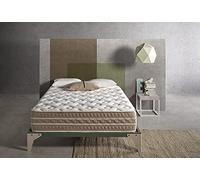 Simpur Low Cost, Colchón Viscoelástico Bio Thermal Cashmere, Firmeza 8/10, Fibras Naturales Cashmere, Tejido Acolchado de Alto Gramaje, Ergonómico, Ortopédico, Altura 30 cm, 120x190 cm