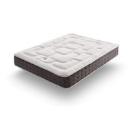 Simpur Low Cost, Colchón Royal Top Viscoelástico y Muelles Ensacados, 11 Zonas de Confort, Semi-Firme y Suave, 30 cm de Grosor, 120x200 cm