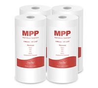 SimPure Cartucho 10" de Sedimentos 5 micras, Recambio de Filtros para Sistema de Filtración de Toda la Casa DB10C/DB10C-2, 10 x 4,5 pulgadas, 2 Pack