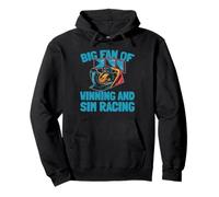 Simracer Piloto - Cockpit Simulador Sim Racing Sudadera con Capucha