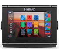 Simrad GO9 XSE - Chartplotter de 9 Pulgadas con transductor 3 en 1 de Imagen Activa, Tarjeta C-Map Discover Chart