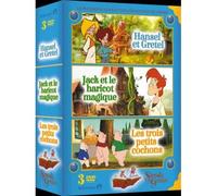 Simsala Grimm - Coffret Garçon : Hansel et Gretel + Jack et le haricot magique + Les trois petits cochons [Francia] [DVD]