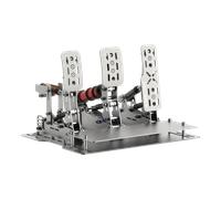 SIMSONN Plus X - Pedales hidráulicos Silver / Set de 3 - Acelerador + Freno + Embrague / No