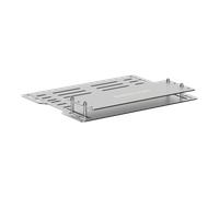 SIMSONN Plus X - Placa base y reposatalón ajustable Negro