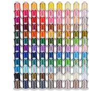 Simthread - Bobina de hilo de bordar (800 m, 108 colores, Madeira, compatible con máquina de bordar y coser Babylock, Janome, Singer, Husqvarna