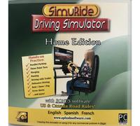 Simulaci n de conducci n y preparaci n para el examen de normas de tr nsito - SimuRide Home Edition 2021 - Educaci n vial [DVD interactivo]