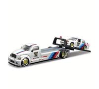 Simulación Aleación 1988 BMW M3 de Remolque Coche de Juguete Adorno de Coche Juguete para Niño Regalo de