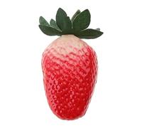 Simulación artificial realista de fresa, modelo de frutas, casa y cocina