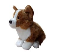 Simulación Corgi Peluche Perro muñeca de Patas Cortas Corgi muñeca Suave y Lindo Regalo
