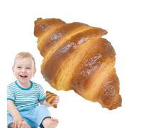 Simulación Croissant Pan - Proporro De Pastelería Falsa Para Exhibición De Panadería Y Decoración Del Hogar | Croissant Artificial Realista Para Sesiones De Fotos, Accesorios De Escenario Y Decoracion