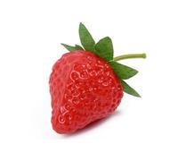 Simulación de frutas decorativas, 20 piezas de fresas artificiales DIY, frutas artificiales de simulación de plástico, fruta falsa, adorno for fiesta, decoración for el hogar y la boda