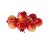 Simulación de frutas decorativas, 20 piezas de simulación realista de granada artificial, fruta falsa, decoración for fiesta en el hogar