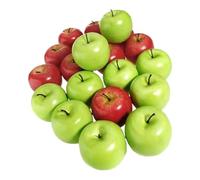 Simulación de frutas decorativas, Nueva simulación de fruta artificial de plástico, fruta falsa azul y roja, decoración de cocina, decoración de fiesta de boda