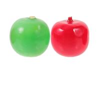 Simulación de frutas decorativas, Simulación de manzanas artificiales, decoraciones, mini espumas falsas, frutas decorativas, modelos de frutas confitadas