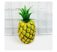 Simulación de frutas decorativas, Simulación de piña artificial, piña falsa de plástico, accesorios de fotografía de frutas for sala de exposiciones de cafeterías y bares de hoteles(15CM)