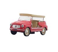 Simulación De Modelo De Aleación De Fundición A Presión para Fiat 600 Jolly Capri 1966 Escala 1:43 Colección Estática Conmemorativa