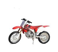 Simulación De Modelo De Motocicleta Todoterreno De Aleación Honda CRF 450R 1:12, Motocicleta De Carreras De Metal