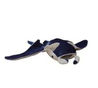 Simulación de muñeco de pez Diablo, Rompecabezas de Peluche, Animal Marino, Doble hocico, Manta Ray, Regalo