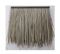Simulación De Paja De Palma Teja De Paja De Plástico PE Material Retardante De La Llama Gazebo Decoración De Techo De Paja De La Granja De Paja Falsa Hotel Original Teja De Paja - 10pcs(Yellow b,6pcs)
