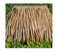 Simulación De Paja Falsa Teja De Paja Gazebo De Paja Artificial Simulación De Paja Falsa Techo De Paja De Plástico Decoración De Paja Artificial(Yellow c,20pcs)