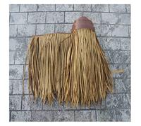 Simulación De Rollo De Paja De Palma Techo De Paja Mexicano Teja De Paja De Palma Plástico Artificial PE Paja Falsa Ignífugo Antienvejecimiento Retardante De(Yellow e,0.5x20m/1.64X65.6ft)