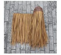 Simulación De Rollo De Paja De Palma Techo De Paja Mexicano Teja De Paja De Palma Plástico Artificial PE Paja Falsa Ignífugo Antienvejecimiento Retardante De(Yellow c,0.5x15m/1.64X49.2ft)