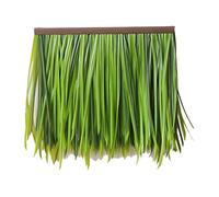 Simulación De Teja De Palma Rollo De Plástico De Paja Para Techos Decorativo A Prueba De Fuego Y Anti-envejecimiento Fake Thatch Decoración(Yellow b,30pcs)