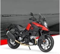 Simulación Escala 1:12 Motocicleta Todoterreno para Suzuki V-Storm para Modelo aleación Fundido presión Juguete Regalo